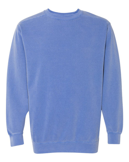 Comfort Colors Garment-Dyed Sweatshirt 1566 #color_Flo Blue