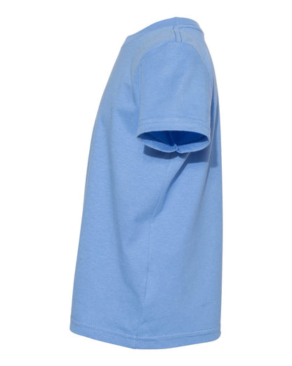 Rabbit Skins Toddler Fine Jersey Tee 3321 #color_Carolina Blue