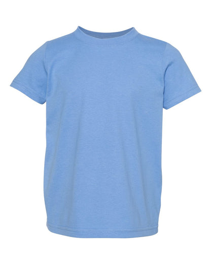 Rabbit Skins Toddler Fine Jersey Tee 3321 #color_Carolina Blue