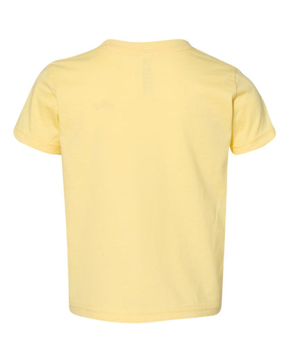 Rabbit Skins Toddler Fine Jersey Tee 3321 #color_Butter
