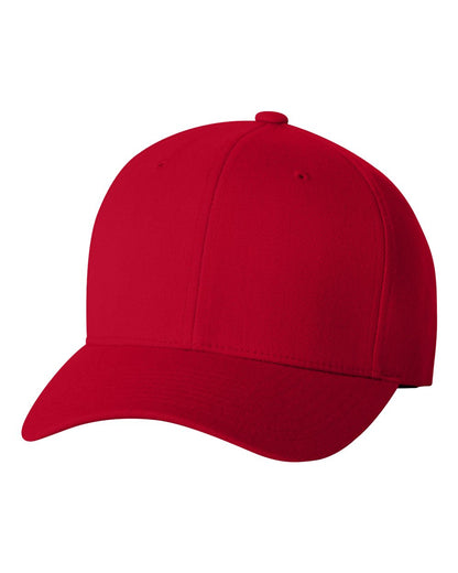 Flexfit Wool-Blend Cap 6477 #color_Red