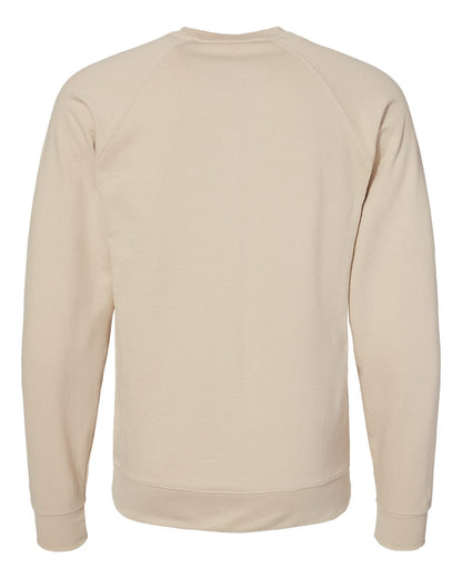 Independent Trading Co. Icon Lightweight Loopback Terry Crewneck Sweatshirt SS1000C #color_Sand