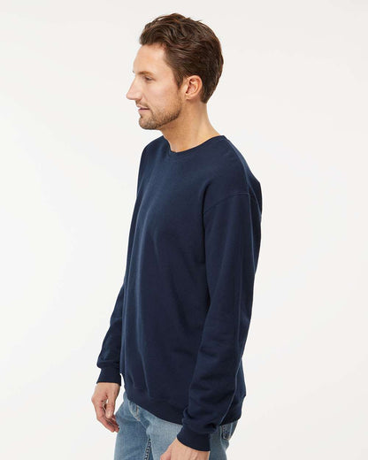 M&O Unisex Crewneck Fleece 3340 #colormdl_Navy