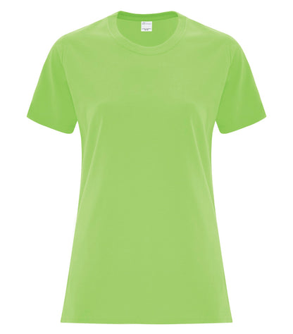 Atc Everyday Collection Everyday Cotton Lds' Tee ATC1000L #color_Lime