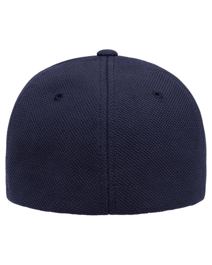 Flexfit Adult Cool & Dry Piqué Mesh Cap 6577CD #color_NAVY