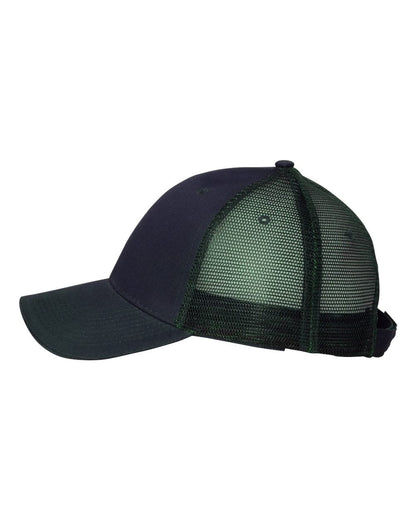 Valucap Sandwich Trucker Cap S102 #color_Navy/ Navy