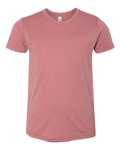 BELLA + CANVAS Youth Triblend Tee 3413Y #color_Mauve Triblend