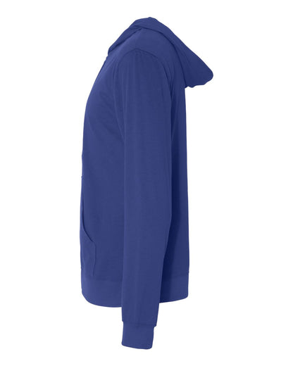 Next Level Adult Sueded Full-Zip Hoody 6491 #color_Royal