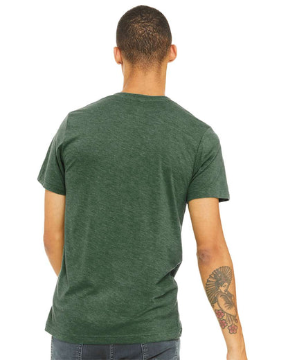 BELLA + CANVAS Triblend Tee 3413 #colormdl_Grass Green Triblend