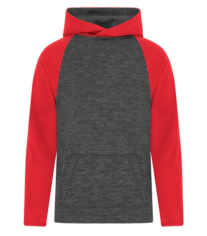 Atc Dynamic Heather TwoToneYthHood Y2047 #color_True Red