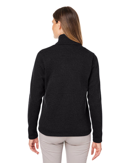 Marmot Ladies' Dropline Sweater Fleece Jacket M14437 #color_BLACK