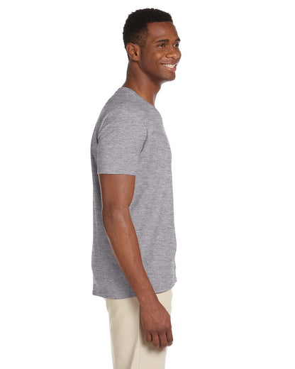 Gildan Adult Softstyle® V-Neck T-Shirt G64V #color_RS SPORT GREY