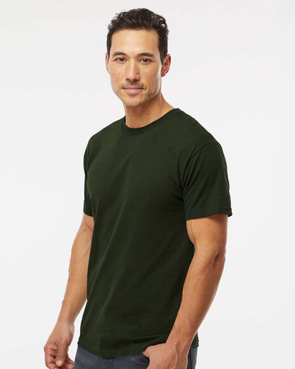 M&O Gold Soft Touch T-Shirt 4800 #colormdl_Forest Green