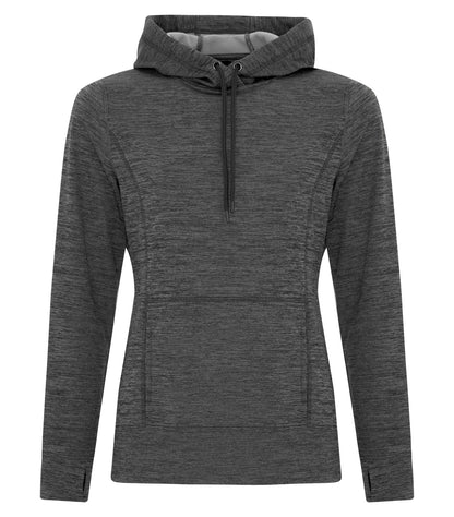 Atc Dynamic Heather Hooded Lds' L2033 #color_Charcoal