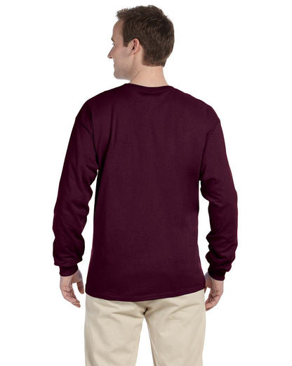 Gildan Adult Ultra Cotton® Long-Sleeve T-Shirt G240 #color_MAROON