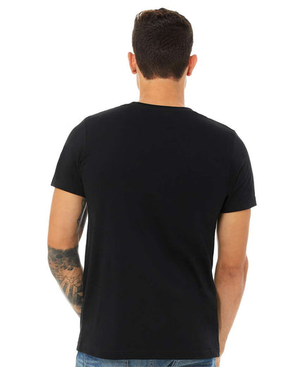 BELLA + CANVAS CVC Jersey Tee 3001CVC #colormdl_Solid Black Blend