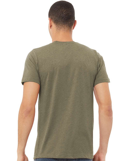 BELLA + CANVAS Triblend Tee 3413 #colormdl_Olive Triblend