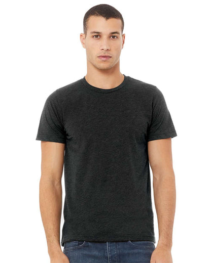 BELLA + CANVAS Triblend Tee 3413 #colormdl_Charcoal Black Triblend