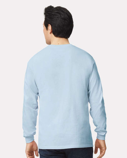 Gildan Ultra Cotton® Long Sleeve T-Shirt 2400 #colormdl_Light Blue