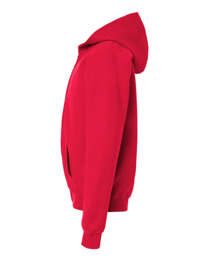 Gildan Heavy Blend™ Youth Full-Zip Hooded Sweatshirt 18600B #color_Red