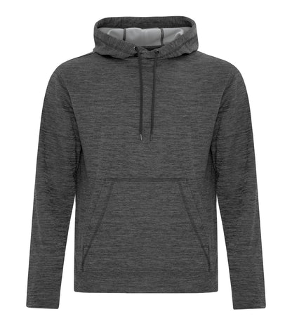 Atc Dynamic Heather Fleece Hooded F2033 #color_Charcoal