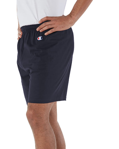 Champion Adult Cotton Gym Short 8187 #color_NAVY