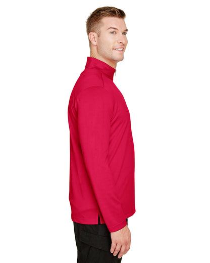 Harriton Men's Advantage Snag Protection Plus Quarter-Zip M748 #color_RED