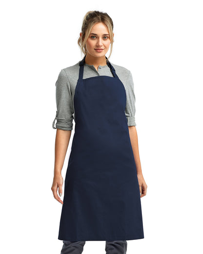 Artisan Collection by Reprime Unisex 'Colours' Recycled Bib Apron RP150 #color_NAVY