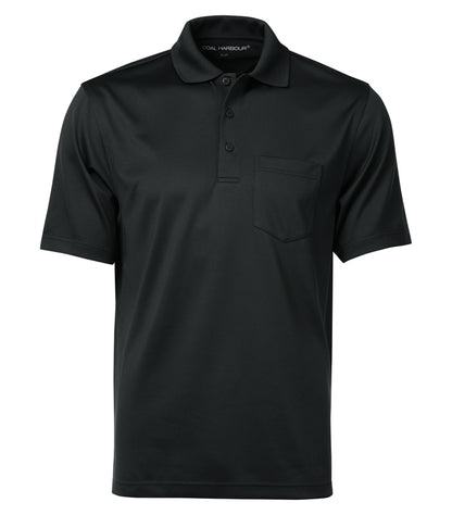 Coal Harbour Snag Proof Power Pkt Polo S4005P #color_Black