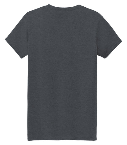 Gildan HEAVY COTTON MISSY FIT T-SHIRT 5000L #color_Dark Heather