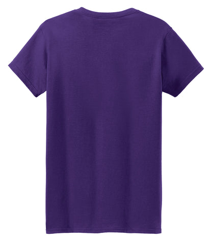 Gildan HEAVY COTTON MISSY FIT T-SHIRT 5000L #color_Purple