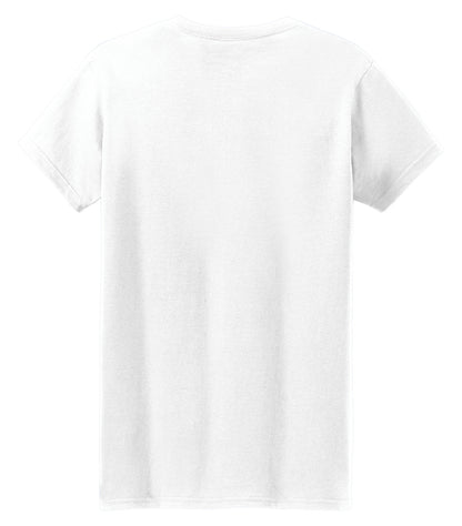 Gildan HEAVY COTTON MISSY FIT T-SHIRT 5000L #color_White