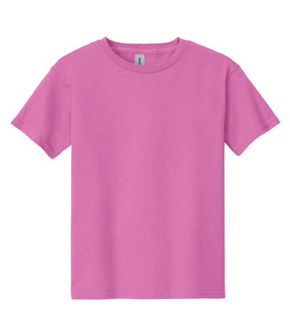 Gildan HEAVY COTTON YOUTH T-SHIRT 500B #color_Azalea