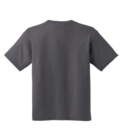 Gildan HEAVY COTTON YOUTH T-SHIRT 500B #color_Charcoal