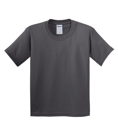 Gildan HEAVY COTTON YOUTH T-SHIRT 500B #color_Charcoal
