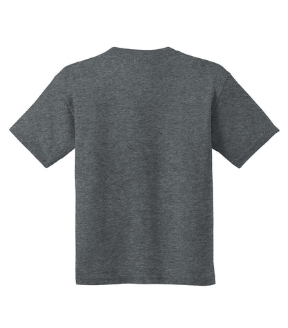 Gildan HEAVY COTTON YOUTH T-SHIRT 500B #color_Dark Heather