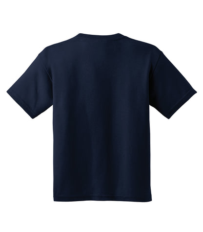 Gildan HEAVY COTTON YOUTH T-SHIRT 500B #color_Navy