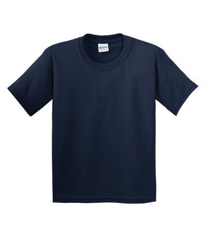 Gildan HEAVY COTTON YOUTH T-SHIRT 500B #color_Navy