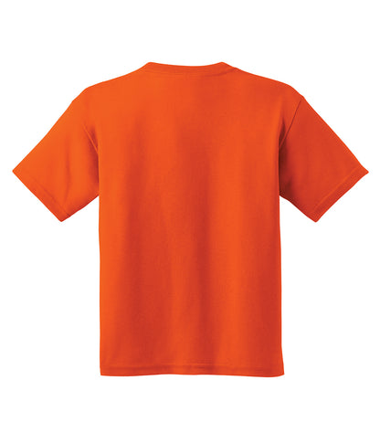Gildan HEAVY COTTON YOUTH T-SHIRT 500B #color_Orange