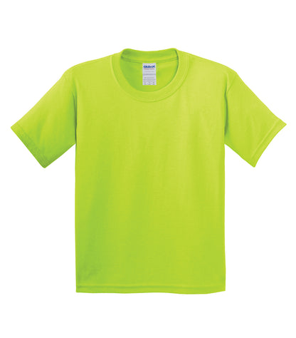 Gildan HEAVY COTTON YOUTH T-SHIRT 500B #color_Safety Green^