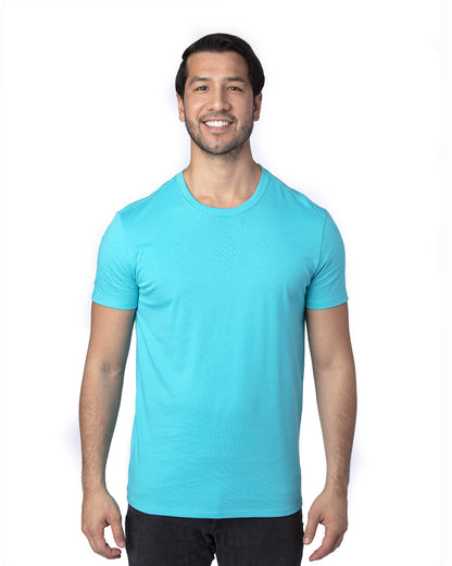 Threadfast Unisex Ultimate CVC T-Shirt 100A #color_PACIFIC BLUE