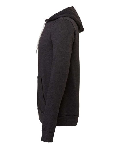 BELLA + CANVAS Sponge Fleece Hoodie 3719 #color_Dark Grey Heather