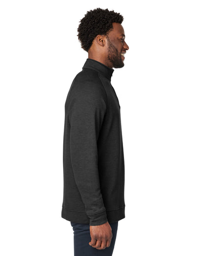 Devon & Jones New Classics® Men's Charleston Quarter-Zip DG481 #color_BLACK MELANGE