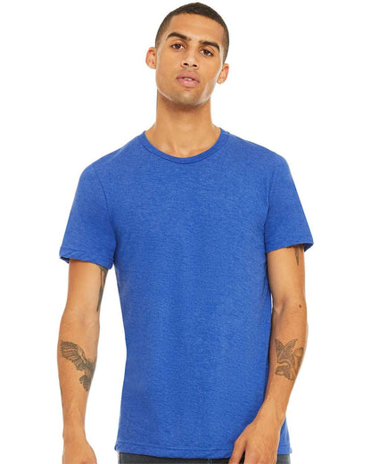 BELLA + CANVAS Triblend Tee 3413 #colormdl_True Royal Triblend