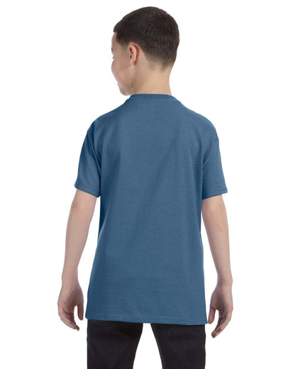 Gildan Youth Heavy Cotton™ T-Shirt G500B #color_INDIGO BLUE