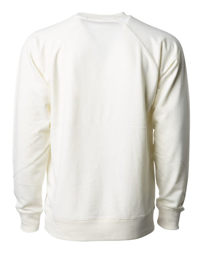 Independent Trading Co. Icon Lightweight Loopback Terry Crewneck Sweatshirt SS1000C #color_Bone