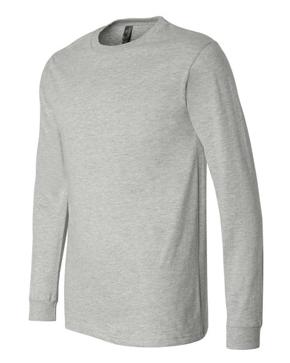 BELLA + CANVAS Heather CVC Long Sleeve Tee 3501CVC #color_Athletic Heather