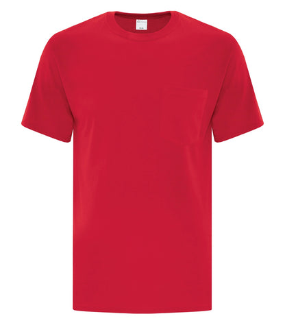 Atc Everyday Collection Everyday Pkt Tee ATC1000P #color_Red