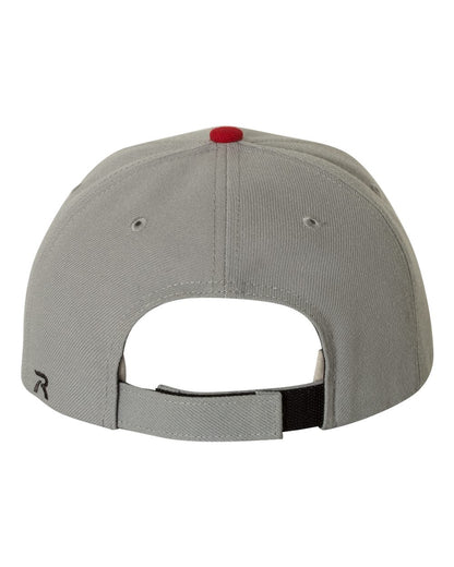 Richardson Surge Adjustable Cap 514 #color_Grey/ Red