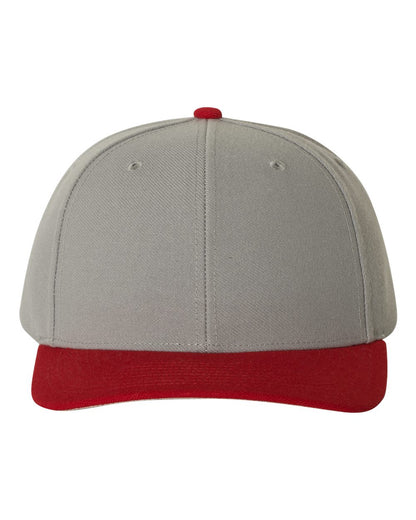 Richardson Surge Adjustable Cap 514 #color_Grey/ Red